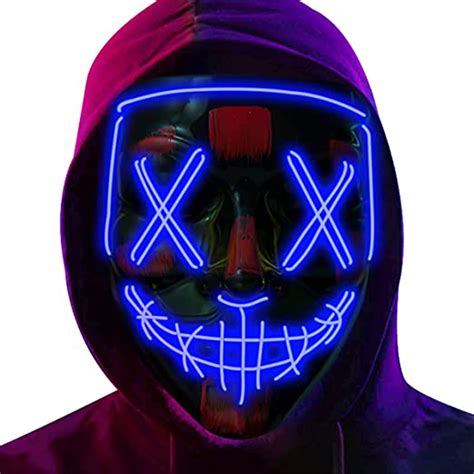 purge mask led